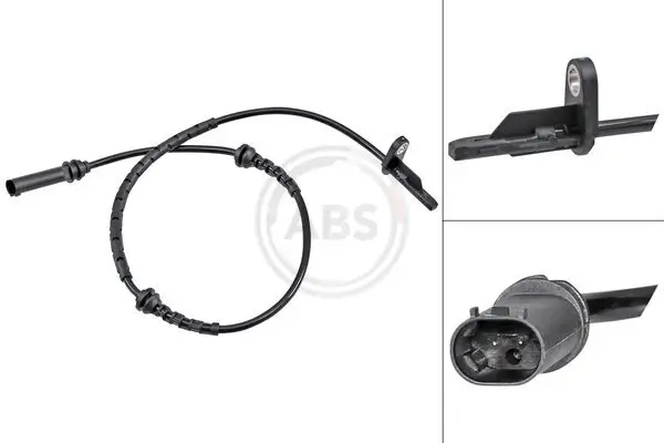 Sensor, Raddrehzahl Vorderachse A.B.S. 32330