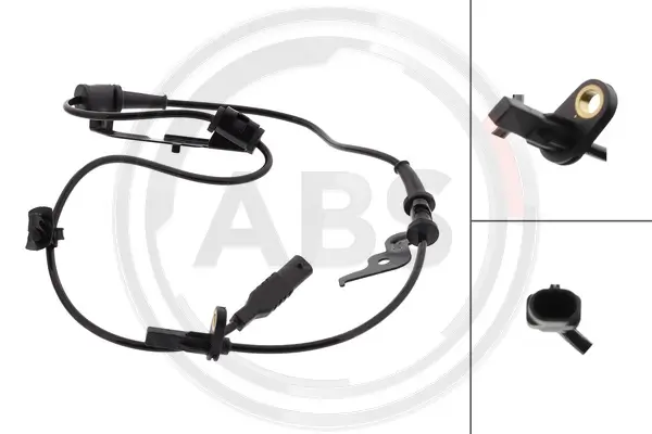 Sensor, Raddrehzahl Vorderachse rechts A.B.S. 32347