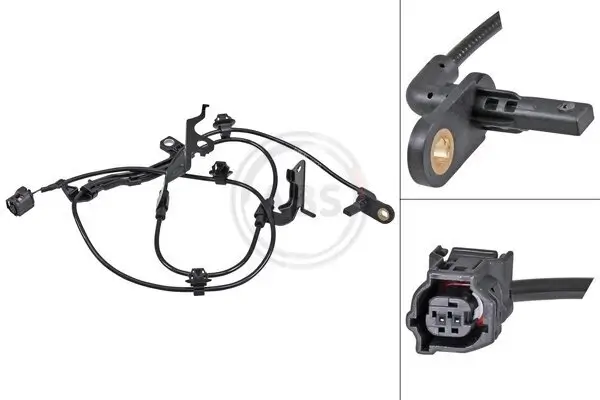 Sensor, Raddrehzahl Vorderachse links A.B.S. 33001