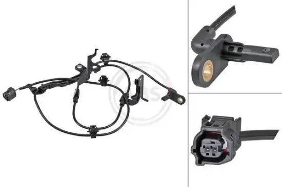 Sensor, Raddrehzahl Vorderachse links A.B.S. 33001 Bild Sensor, Raddrehzahl Vorderachse links A.B.S. 33001