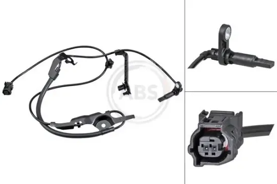Sensor, Raddrehzahl Vorderachse links A.B.S. 33004 Bild Sensor, Raddrehzahl Vorderachse links A.B.S. 33004
