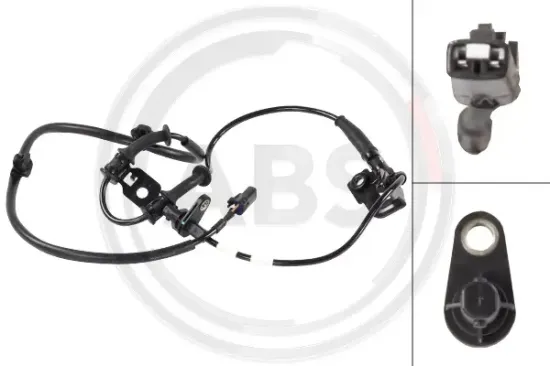 Sensor, Raddrehzahl Vorderachse links A.B.S. 33011 Bild Sensor, Raddrehzahl Vorderachse links A.B.S. 33011