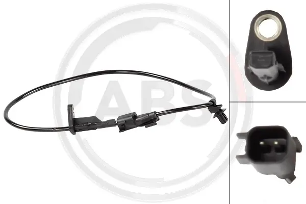 Sensor, Raddrehzahl A.B.S. 33012