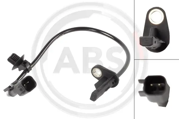 Sensor, Raddrehzahl A.B.S. 33014