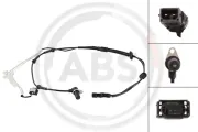 Sensor, Raddrehzahl Hinterachse links A.B.S. 33016