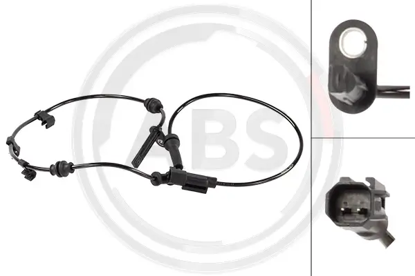 Sensor, Raddrehzahl Hinterachse A.B.S. 33019