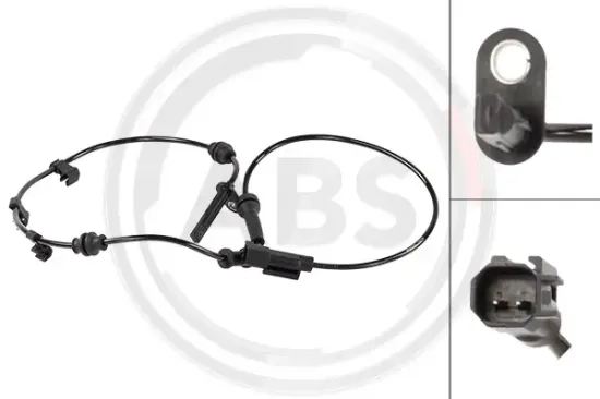 Sensor, Raddrehzahl Hinterachse A.B.S. 33019 Bild Sensor, Raddrehzahl Hinterachse A.B.S. 33019