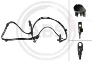Sensor, Raddrehzahl Hinterachse links A.B.S. 33020
