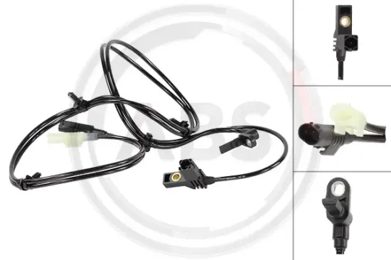 Sensor, Raddrehzahl Hinterachse rechts A.B.S. 33021 Bild Sensor, Raddrehzahl Hinterachse rechts A.B.S. 33021