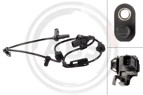 Sensor, Raddrehzahl Vorderachse links A.B.S. 33023