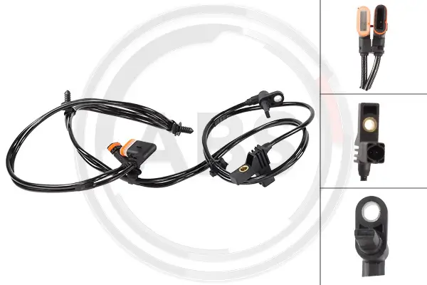 Sensor, Raddrehzahl Hinterachse rechts A.B.S. 33025