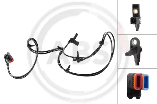 Sensor, Raddrehzahl Hinterachse links A.B.S. 33026 Bild Sensor, Raddrehzahl Hinterachse links A.B.S. 33026