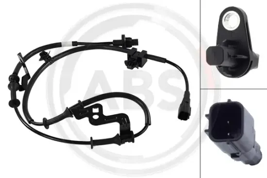Sensor, Raddrehzahl Vorderachse links A.B.S. 33035 Bild Sensor, Raddrehzahl Vorderachse links A.B.S. 33035