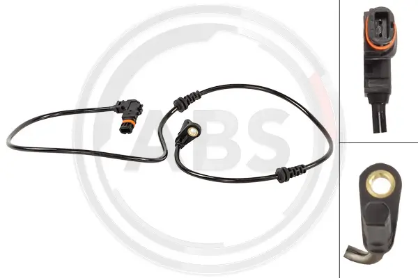 Sensor, Raddrehzahl Vorderachse A.B.S. 33046