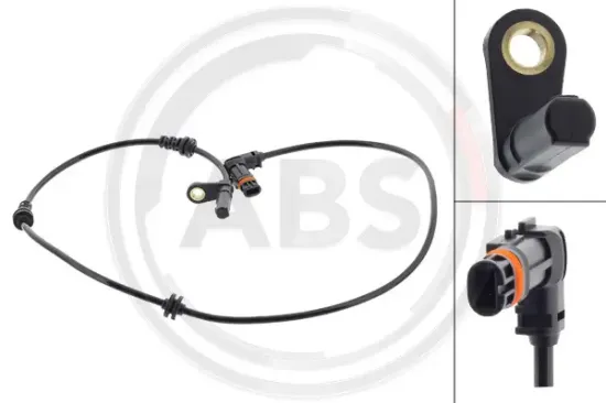 Sensor, Raddrehzahl Vorderachse A.B.S. 33048 Bild Sensor, Raddrehzahl Vorderachse A.B.S. 33048