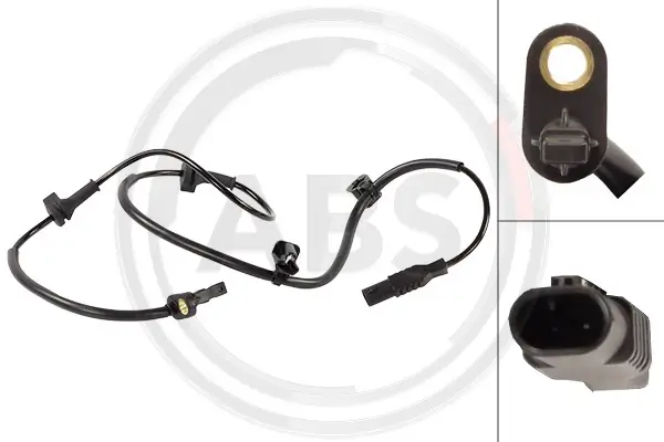 Sensor, Raddrehzahl Vorderachse links A.B.S. 33049