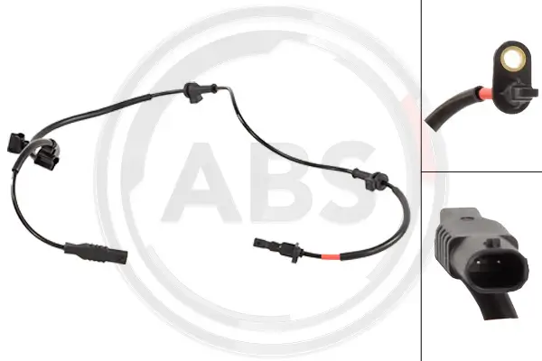 Sensor, Raddrehzahl Vorderachse rechts A.B.S. 33050