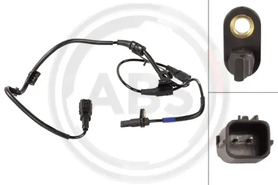Sensor, Raddrehzahl A.B.S. 33051 Bild Sensor, Raddrehzahl A.B.S. 33051