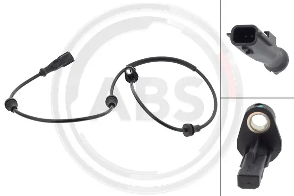 Sensor, Raddrehzahl Hinterachse A.B.S. 33056