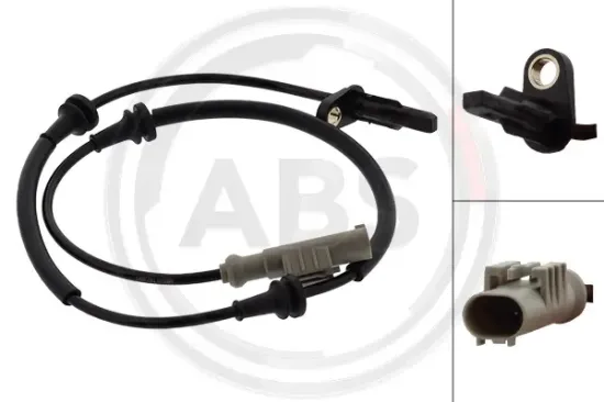 Sensor, Raddrehzahl Hinterachse A.B.S. 33067 Bild Sensor, Raddrehzahl Hinterachse A.B.S. 33067