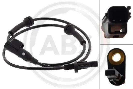 Sensor, Raddrehzahl Vorderachse A.B.S. 33076 Bild Sensor, Raddrehzahl Vorderachse A.B.S. 33076