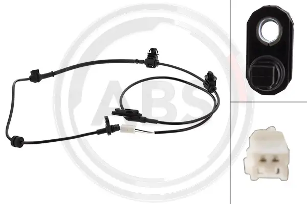 Sensor, Raddrehzahl Hinterachse A.B.S. 33077
