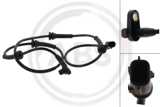Sensor, Raddrehzahl Hinterachse A.B.S. 33081 Bild Sensor, Raddrehzahl Hinterachse A.B.S. 33081