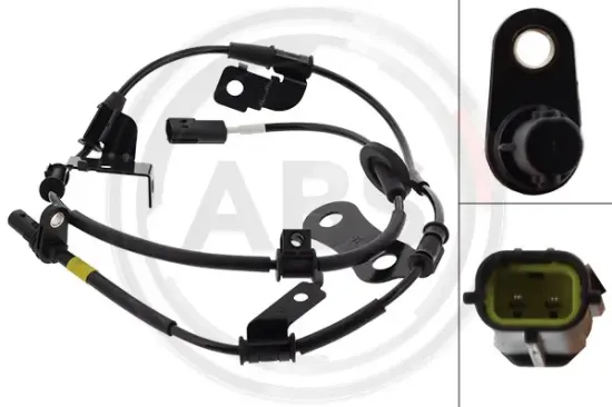 Sensor, Raddrehzahl Hinterachse rechts A.B.S. 33087 Bild Sensor, Raddrehzahl Hinterachse rechts A.B.S. 33087