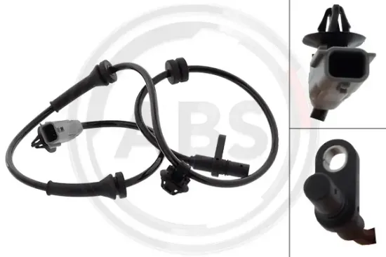 Sensor, Raddrehzahl Hinterachse rechts A.B.S. 33089 Bild Sensor, Raddrehzahl Hinterachse rechts A.B.S. 33089