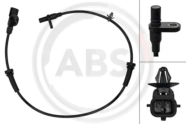 Sensor, Raddrehzahl Hinterachse rechts A.B.S. 33091