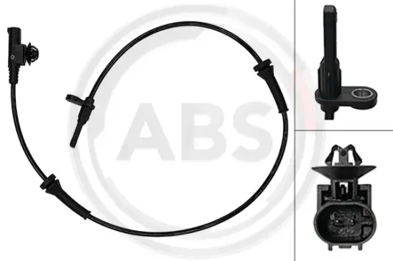 Sensor, Raddrehzahl Vorderachse A.B.S. 33095 Bild Sensor, Raddrehzahl Vorderachse A.B.S. 33095