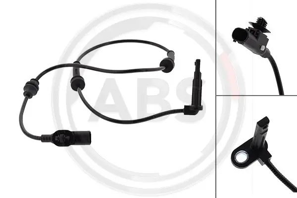 Sensor, Raddrehzahl Hinterachse A.B.S. 33100