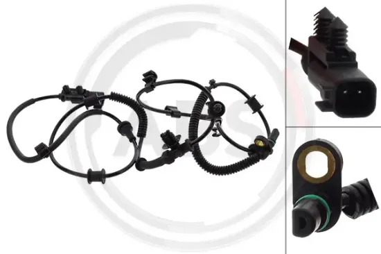 Sensor, Raddrehzahl Vorderachse A.B.S. 33108 Bild Sensor, Raddrehzahl Vorderachse A.B.S. 33108