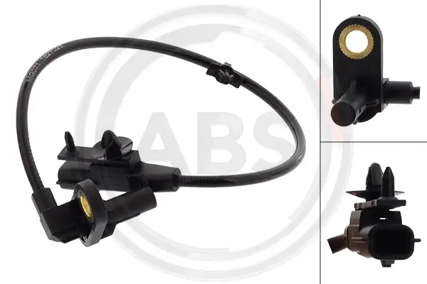 Sensor, Raddrehzahl Hinterachse links A.B.S. 33116