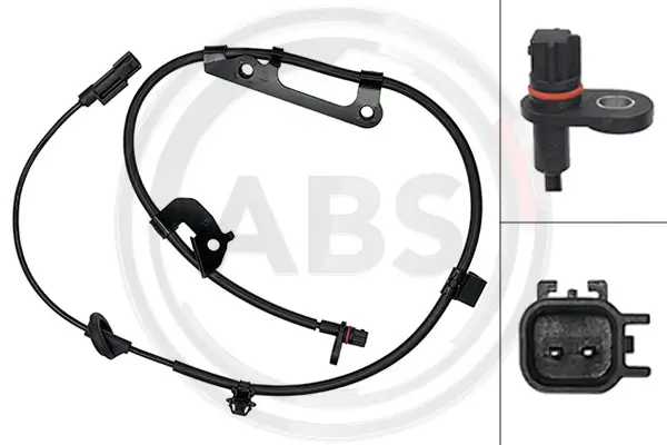 Sensor, Raddrehzahl Hinterachse rechts A.B.S. 33120
