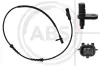 Sensor, Raddrehzahl Hinterachse A.B.S. 33121