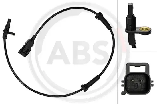 Sensor, Raddrehzahl Vorderachse A.B.S. 33131 Bild Sensor, Raddrehzahl Vorderachse A.B.S. 33131