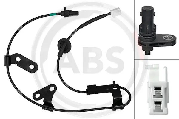 Sensor, Raddrehzahl Hinterachse links A.B.S. 33142