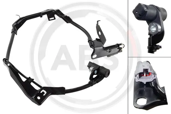 Sensor, Raddrehzahl Vorderachse links A.B.S. 33150