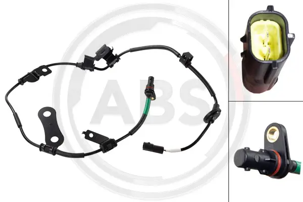 Sensor, Raddrehzahl Hinterachse links A.B.S. 33163