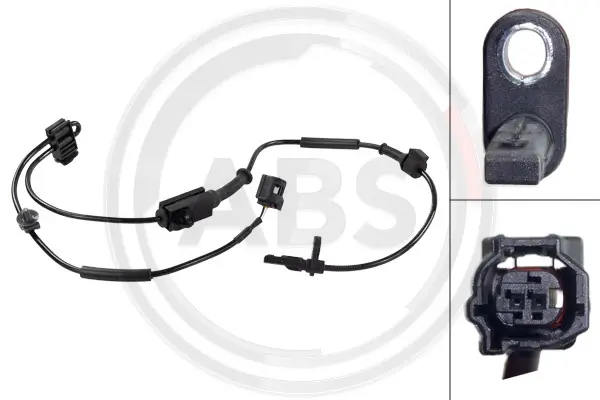 Sensor, Raddrehzahl Vorderachse A.B.S. 33183