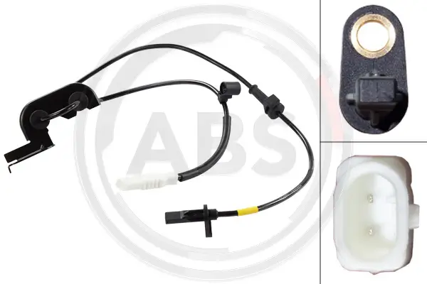 Sensor, Raddrehzahl Vorderachse links A.B.S. 33196