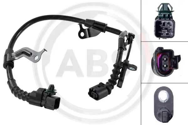 Sensor, Raddrehzahl Hinterachse rechts A.B.S. 33218