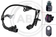 Sensor, Raddrehzahl Hinterachse rechts A.B.S. 33218