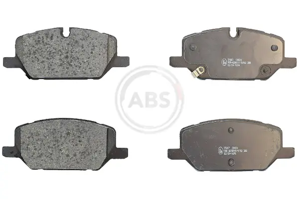 Bremsbelagsatz, Scheibenbremse Vorderachse A.B.S. 35007