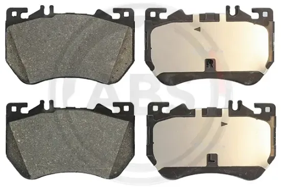 Bremsbelagsatz, Scheibenbremse Vorderachse A.B.S. 35011 Bild Bremsbelagsatz, Scheibenbremse Vorderachse A.B.S. 35011