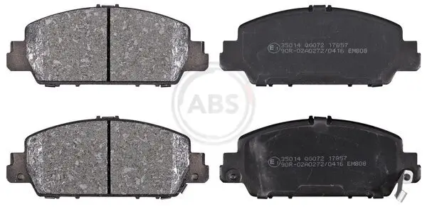 Bremsbelagsatz, Scheibenbremse Vorderachse A.B.S. 35014