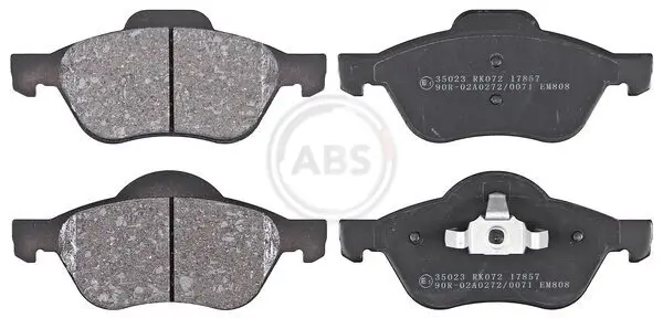 Bremsbelagsatz, Scheibenbremse Vorderachse A.B.S. 35023