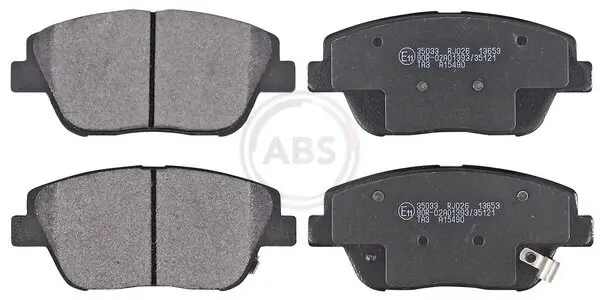 Bremsbelagsatz, Scheibenbremse Vorderachse A.B.S. 35033