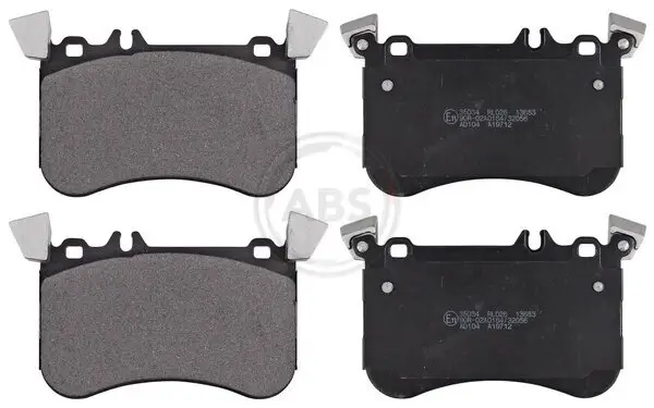 Bremsbelagsatz, Scheibenbremse Vorderachse A.B.S. 35034